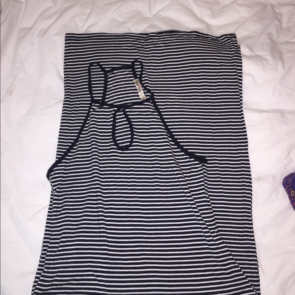 Long stripped summer dress🖤